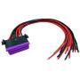 E-Car Connection 16-Pin Female Connector OBD2 Fixed Harness OBDII Assembled Plug Dash Port Wires (for Volkswagen Vehicles)