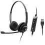 Sennheiser SC 260 USB MS II (506483) - Single-Sided Business Headset | For Skype for Business, Softphone, and PC | with HD Sound, Noise-Cancelling Microphone (Black)