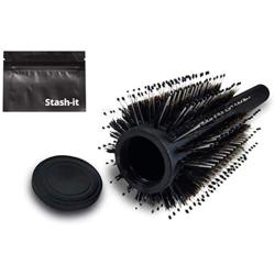 Diversion Safe Hair Brush by Stash-it, Can Safe to Hide Money, Jewelry, or Valuables with Discreet Secret Removable Lid and Bonus Smell Proof Bag, New 2019 Version