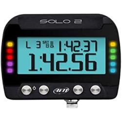 AIM Solo 2 GPS Lap Timer All New Much faster and more precise Configurable LEDs