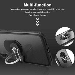 HENGBANG Multipurpose Phone Bracket, Phone Ring Holder - Two in ONE Multipurpose Mobile Phone Bracket Holder Stand 360 Degree Rotation for Car Home, Multiple-Angle Car Phone Mount(Gold)