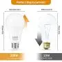 LOHAS A21 LED Light Bulb, 23W Light Bulbs(150W-200W Equivalent), 2500 Lumen Super Bright LED, Soft/Warm White 3000K, E26 Medium Base Light, Not-Dimmable, LED Bulb High Lumen for Home Lights, 4 Pack