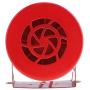 ePathChina Universal 12V Red Automotive Motorcycle Horns Air Raid Siren Horn Car Truck Motor Driven Alarm