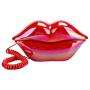 Bewinner1 European Style Home Telephone,Fashionable Cute Red Lips Shape Telephone,Innovative Protable Desktop Landline Phone,for Holiday Celebrations,Birthdays and Valentines