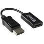 Plugable Active DisplayPort to HDMI Adapter - Connect Any DisplayPort-Enabled PC or Tablet to an HDMI Enabled Monitor, TV or Projector for Ultra-HD Video Streaming (HDMI 2.0 up to 4K 3840x2160 @60Hz)