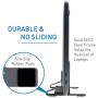 Macally Vertical Laptop Stand for Desk - Adjustable Laptop Holder for Universal Compatibility - Saves Space & Improves Device Airflow - Use as MacBook Stand or Laptop Dock - Weighted Steel Frame