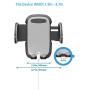 Universal Smartphone Car Air Vent Mount Holder Adjustable Cradle Compatible with Almost All Smartphones Including iPhones, Samsung Galaxy, Google Pixel, Nexus, OnePlus, Huawei and More
