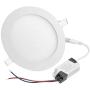 DELight 12W 6'' LED Recessed Lighting 10 Pack Panel Ceiling Light Ultra-thin Cool White 100W Equivalent Downlight