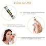 Eyebrow Hair Remover, Xpreen Eyebrow Trimmer for Women, Portable Eyebrow Hair Remover Eyebrow Razor with Light