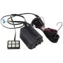 HOZAN 12V Universal 6 Gang Switch Panel with Fuse Relay Box Compatible with Jeep SUV RV UTV Truck Car Boat Marine