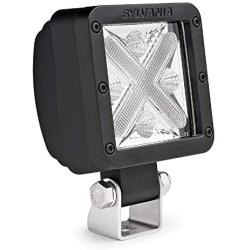SYLVANIA - LED Pod 3 Inch Cube Light - Dual Mode Accent plus Spot Light 1800 Raw Lumens Best Off Road Driving Work Light, Truck, Car, Boat, ATV, UTV, SUV, 4x4 (1 PC)