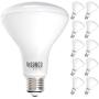 Sunco Lighting 10 Pack BR30 LED Bulb, 11W=65W, 4000K Cool White, 850 LM, E26 Base, Dimmable, Indoor Flood Light for Cans - UL & Energy Star