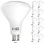 Sunco Lighting 10 Pack BR30 LED Bulb, 11W=65W, 4000K Cool White, 850 LM, E26 Base, Dimmable, Indoor Flood Light for Cans - UL & Energy Star