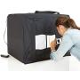 Amazon Basics Portable Foldable Photo Studio Box with LED Light - 25 x 30 x 25 Inches