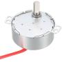 uxcell Synchronous Gear Motor AC 24V 1.4-1.7RPM 50-60Hz Electric Motor CCW/CW 4W for Electric Fan
