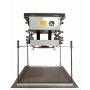 INTBUYING 39 Inch Projector Lift Motorized Ceiling Projector Scissor Bracket Projector Hidden Lifter Adjustable Wireless Control
