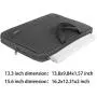 Laptop Sleeve Case, 13inch TSA Slim Laptop Case for MacBook Air MacBook Pro, Durable Water Resistant Business Briefcase Handle Bag for 13-13.3 inch HP Dell Lenovo Laptop, Black Laptop Sleeve Case, 13inch TSA Slim Laptop Case for MacBook Air MacBook Pro, Durable Water Resistant Business Briefcase Handle Bag for 13-13.3 inch HP Dell Lenovo Laptop, Black