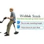 WOBBLE STOOL Standing Desk Balance Chair for Active Sitting. Tall ergonomic adjustable height swiveling leaning perch perching ergonomic sit stand high computer chair swivels 360 for adults kids