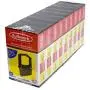 Fullmark N639BK Seamless Nylon Ribbon Compatible Replacement for Okidata ML 182/320 / 390/720 / 790, Black, 9-Pack