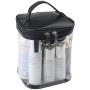 Premium Clear Makeup Bag with Inner Pocket, Transparent Cosmetic Pouch for Travel or Everyday Use, Waterproof Beach Bag for Sunscreen Skincare (Black)