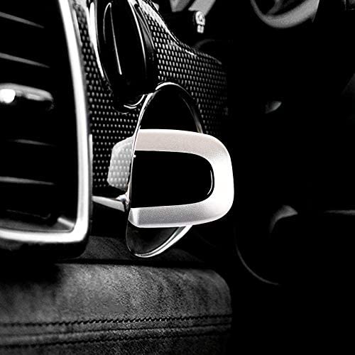 LIMBQS Rhodium Silver Keyless Entry for Panamera Cayenne Macan, Key Cover for Porsche