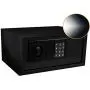 SamYerSafe Safe Box with Sensor Light,0.55 Cubic Feet Security Safe with Electronic Digital Keypad Money Safe Steel Construction Hidden with Lock，Wall or Cabinet Anchoring Design for Office Home Hotel