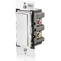 Leviton DD0SR-1Z Decora Companion Switch for multi-location control, 120VAC, 60Hz