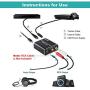 Digital to Analog Audio Converter-192kHz Techole Aluminum Optical to RCA with Optical &Coaxial Cable. Digital SPDIF TOSLINK to Stereo L/R and 3.5mm Jack DAC Converter for PS4 Xbox HDTV DVD Headphone