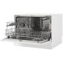 Danby DDW621WDB Countertop Dishwasher with 6 Place Settings, 6 Wash Cycles and Silverware Basket, Energy Star-Rated with Low Water Consumption and Quiet Operation