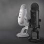 Blue Yeti USB Mic for Recording & Streaming on PC and Mac, 3 Condenser Capsules, 4 Pickup Patterns, Headphone Output and Volume Control, Mic Gain Control, Adjustable Stand, Plug & Play - Slate
