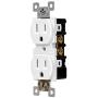 ENERLITES Duplex Receptacle Outlet, Tamper-Resistant, Residential Grade, 3-Wire, Self-Grounding, 2-Pole,15A 125V, UL Listed, 61580-TR-W-10PCS, White (10 Pack) ENERLITES Duplex Receptacle Outlet, Tamper-Resistant, Residential Grade, 3-Wire, Self-Grounding, 2-Pole,15A 125V, UL Listed, 61580-TR-W-10PCS, White (10 Pack)
