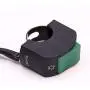 Ourbest Green Motorcycle Handlebar Switch 12V for Motorbike Scooter, Fog Light On Off Toggle Switchfor Electrombile-2Pcs
