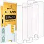 Mr.Shield [Tempered Glass] Screen Protector For iPhone 6 / iPhone 6S / iPhone 7 / iPhone 8 [3-Pack] Screen Protector
