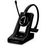 Sennheiser SD Pro 1 ML (506010) - Single-Sided, Multi Connectivity Wireless DECT Headset for Desk Phone & Certified for Skype for Business, Ultra Noise-Cancelling Microphone (Black)