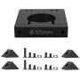 Spindle Motor Holder, CNC Motor Bracket 52/65/71mm Aluminum Shaft Spindle Motor Mount Kit for CNC Router Engraving Machine (52mm)
