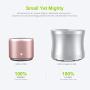 EWA A106 Portable Mini Bluetooth Speaker, Enhanced Bass and High Definition Sound, Portable Design, for iPhone, iPad,Nexus,Laptops and More (Rosegold)