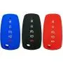 Car Key Fob Skin Cover 2 Pieces Keyless Remote Holder Protector Case Replacement for Ford Fusion 5 Buttons F150 F250 F350 F450 F550 Edge Explorer Mustang F-150 Raptor(Black Blue) Car Key Fob Skin Cover 2 Pieces Keyless Remote Holder Protector Case Replacement for Ford Fusion 5 Buttons F150 F250 F350 F450 F550 Edge Explorer Mustang F-150 Raptor(Black Blue)