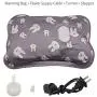 Milkycat Cute Hot Water Bottle with Cover，Portable Rechargeable Electric Hot Water Bag，Plush Bunny Hand Warmer（Winter Expressive Gift，Beige Rabbit）