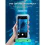 Mpow 097 Universal Waterproof Case, IPX8 Waterproof Phone Pouch Dry Bag Compatible for iPhone 11/11 Pro Max/SE/Xs Max/XR/X/8P Galaxy up to 7'', Phone Pouch for Beach Kayaking Travel or Bath (2 Pack)