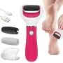 BOMPOW Electric Callus Remover Foot Scrubber, Foot File Hard Skin Remover Pedicure Tools for Feet Electronic Callus Shaver Pedicure kit for Cracked Heels and Dead Skin with 2 Roller Heads, Pink BOMPOW Electric Callus Remover Foot Scrubber, Foot File Hard Skin Remover Pedicure Tools for Feet Electronic Callus Shaver Pedicure kit for Cracked Heels and Dead Skin with 2 Roller Heads, Pink
