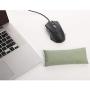 Mouse Wrist Rest Support Pad - Ergonomic Mouse Pad with Wrist Support for Computer, Laptop, Office Work, PC Gaming, Massage Ergobeads & Cotton Fabric, Army Green