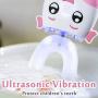 Upgrade Ultrasonic Toothbrush,Electric Automatic Toothbrush for Adults Upgraded Rechargeable Automatic Toothbrush Teeth Whitening Toothbrush (Pink)