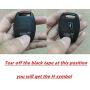 Replacement For Honda 2+1 Buttons Keyless Entry Remote Key Fob Case Shell Fits Honda 2010-2011 Accord Crosstour 2006-2011 Civic 2007-2013 CR-V 2011-2015 CR-Z 2009-2013 Fit 2011-2014 Odyssey(1 black)