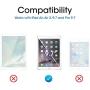 amFilm Glass Screen Protector for iPad 9.7 6th Gen, 5th Gen, iPad Pro 9.7, iPad Air, Air 2, Tempered Glass, Apple Pencil Compatible