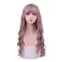 SinRain Long Curly Pink Lolita Wigs For Women Girls (2#)