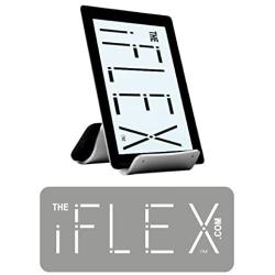 iFLEX Cell Phone Stand and Tablet Stand for Air Travel, Work and Home – Flexible Phone Holder is The Perfect iPhone Stand and Holds Any Mobile Device – Non-Slip Grip, Strong and Durable