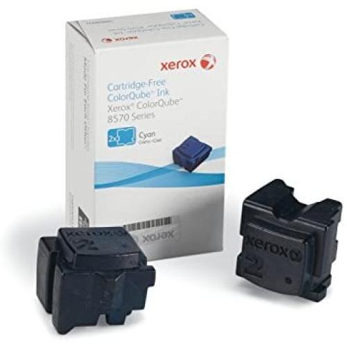 Xerox ColorQube 8570 Cyan 2 Ink Sticks Solid Ink (4,400 Pages) - 108R00926