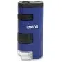Carson Pocket Micro 20x-60x LED Lighted Zoom Field Microscope with Aspheric Lens System (MM-450),Blue