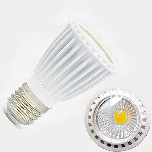 MARSWALL High Brightness7w 600lm - 700lm Cob Led Spotlight Led Lamp Bulb Lights for Photo Photographic Studio Museum Lighting Pavilion Jewelry Shop Home (1, Warm White 3000K)