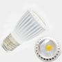 MARSWALL High Brightness7w 600lm - 700lm Cob Led Spotlight Led Lamp Bulb Lights for Photo Photographic Studio Museum Lighting Pavilion Jewelry Shop Home (1, Warm White 3000K)